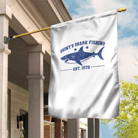Retro Fisher Birthday Garden Flag Vintage Quints Shark Fishing 1975 - Wonder Print Shop