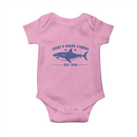 Retro Fisher Birthday Baby Onesie Vintage Quints Shark Fishing 1975 - Wonder Print Shop