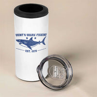 Retro Fisher Birthday 4 in 1 Can Cooler Tumbler Vintage Quints Shark Fishing 1975 - Wonder Print Shop