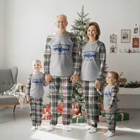 Retro Fisher Birthday Plaid Pajama Set Vintage Quints Shark Fishing 1975 - Wonder Print Shop