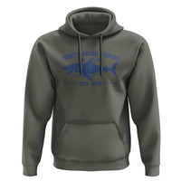 Retro Fisher Birthday Hoodie Vintage Quints Shark Fishing 1975 - Wonder Print Shop