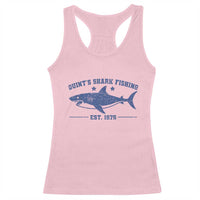 Retro Fisher Birthday Racerback Tank Top Vintage Quints Shark Fishing 1975 - Wonder Print Shop