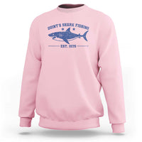 Retro Fisher Birthday Sweatshirt Vintage Quints Shark Fishing 1975 - Wonder Print Shop