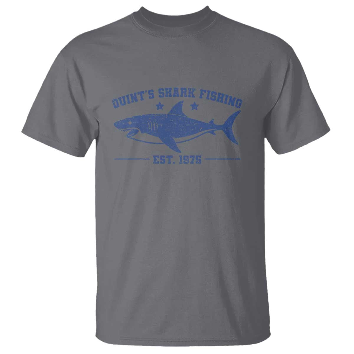 Retro Fisher Birthday T Shirt Vintage Quints Shark Fishing 1975 - Wonder Print Shop