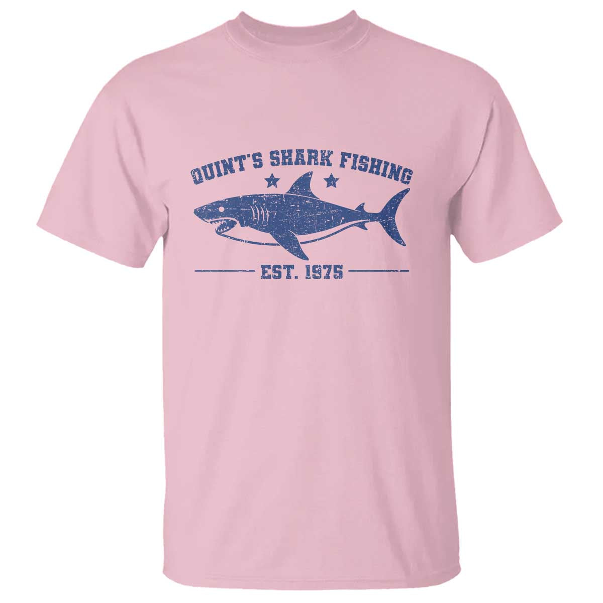 Retro Fisher Birthday T Shirt Vintage Quints Shark Fishing 1975 - Wonder Print Shop