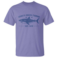 Retro Fisher Birthday T Shirt Vintage Quints Shark Fishing 1975 - Wonder Print Shop