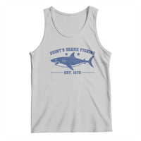 Retro Fisher Birthday Tank Top Vintage Quints Shark Fishing 1975 - Wonder Print Shop