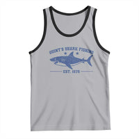Retro Fisher Birthday Tank Top Vintage Quints Shark Fishing 1975 - Wonder Print Shop