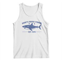 Retro Fisher Birthday Tank Top Vintage Quints Shark Fishing 1975 - Wonder Print Shop
