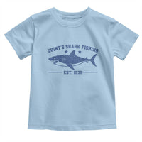Retro Fisher Birthday Toddler T Shirt Vintage Quints Shark Fishing 1975 - Wonder Print Shop