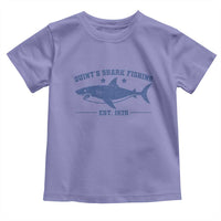 Retro Fisher Birthday Toddler T Shirt Vintage Quints Shark Fishing 1975 - Wonder Print Shop
