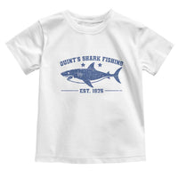 Retro Fisher Birthday Toddler T Shirt Vintage Quints Shark Fishing 1975 - Wonder Print Shop
