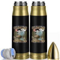 Vintage Yellowstone National Park Bullet Tumbler Retro Nature Wildlife Outdoor Hiking Camping Forest - Wonder Print Shop