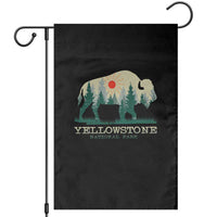 Yellowstone National Park Garden Flag Bison Nature Wildlife Outdoor Hiking Camping Forest - Wonder Print Shop