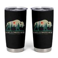 Yellowstone National Park Tumbler Cup Bison Nature Wildlife Outdoor Hiking Camping Forest - Wonder Print Shop
