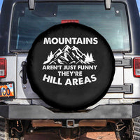 Mountains Arent Funny Theyre Hill Areas Spare Tire Cover Mountain Hiking Word Pun Dad Jokes - Wonder Print Shop