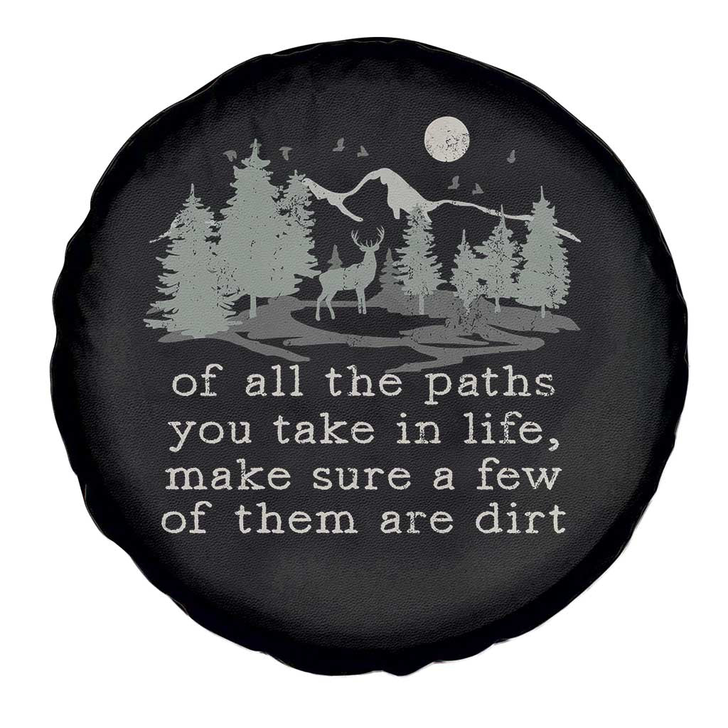 Retro Nature Wildlife Outdoor Spare Tire Cover Camping Forest Hiking Vintage - Wonder Print Shop