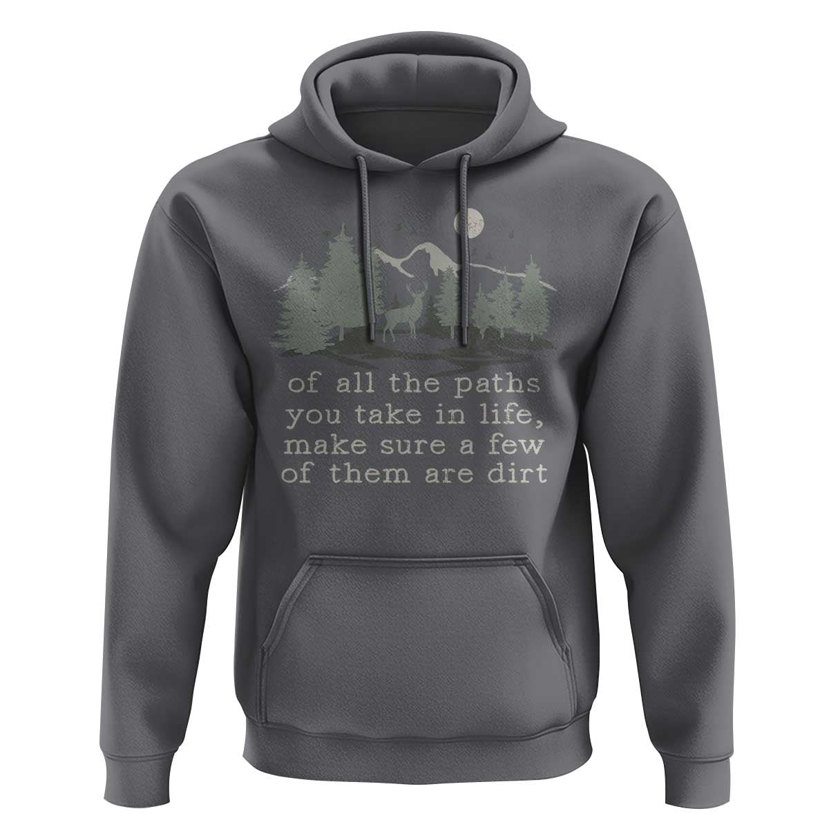Retro Nature Wildlife Outdoor Hoodie Camping Forest Hiking Vintage - Wonder Print Shop