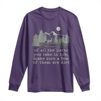 Retro Nature Wildlife Outdoor Long Sleeve Shirt Camping Forest Hiking Vintage - Wonder Print Shop