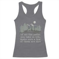 Retro Nature Wildlife Outdoor Racerback Tank Top Camping Forest Hiking Vintage - Wonder Print Shop
