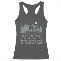 Retro Nature Wildlife Outdoor Racerback Tank Top Camping Forest Hiking Vintage - Wonder Print Shop
