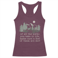 Retro Nature Wildlife Outdoor Racerback Tank Top Camping Forest Hiking Vintage - Wonder Print Shop