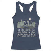 Retro Nature Wildlife Outdoor Racerback Tank Top Camping Forest Hiking Vintage - Wonder Print Shop