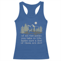 Retro Nature Wildlife Outdoor Racerback Tank Top Camping Forest Hiking Vintage - Wonder Print Shop