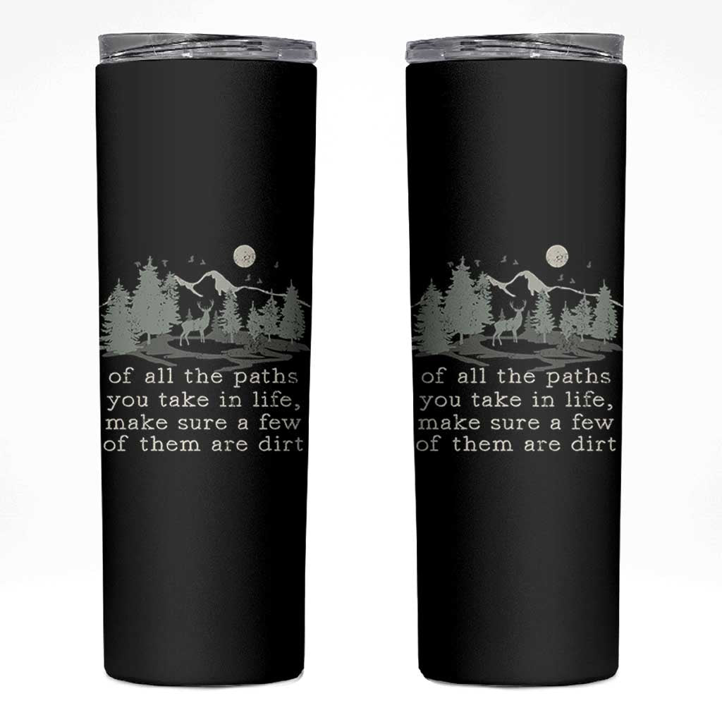 Retro Nature Wildlife Outdoor Skinny Tumbler Camping Forest Hiking Vintage - Wonder Print Shop