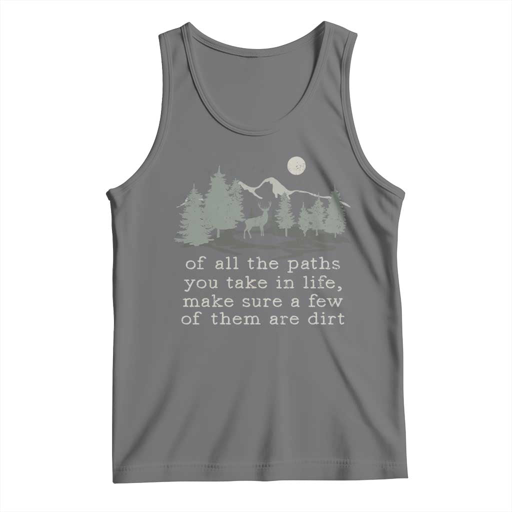 Retro Nature Wildlife Outdoor Tank Top Camping Forest Hiking Vintage - Wonder Print Shop