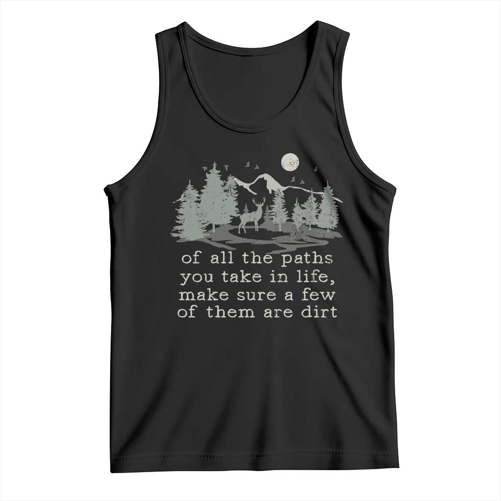 Retro Nature Wildlife Outdoor Tank Top Camping Forest Hiking Vintage - Wonder Print Shop