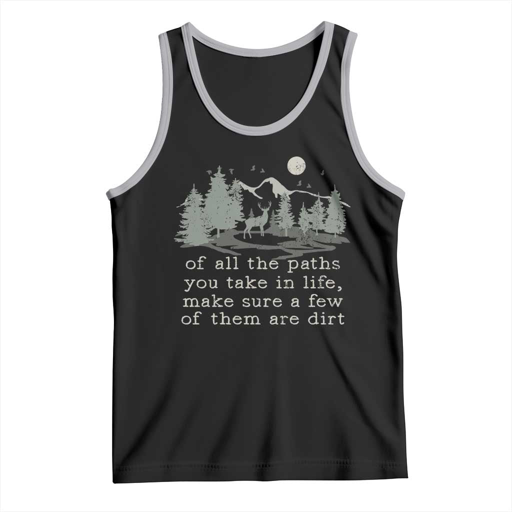 Retro Nature Wildlife Outdoor Tank Top Camping Forest Hiking Vintage - Wonder Print Shop