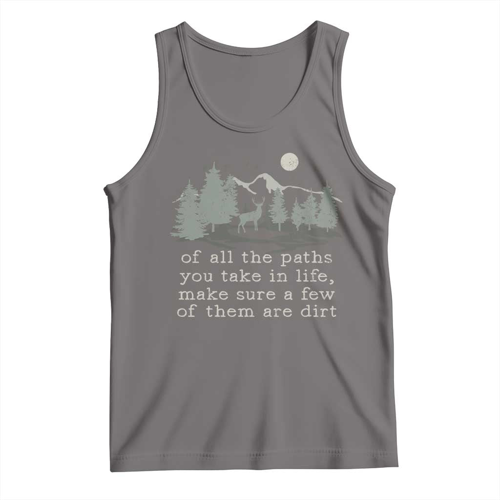 Retro Nature Wildlife Outdoor Tank Top Camping Forest Hiking Vintage - Wonder Print Shop