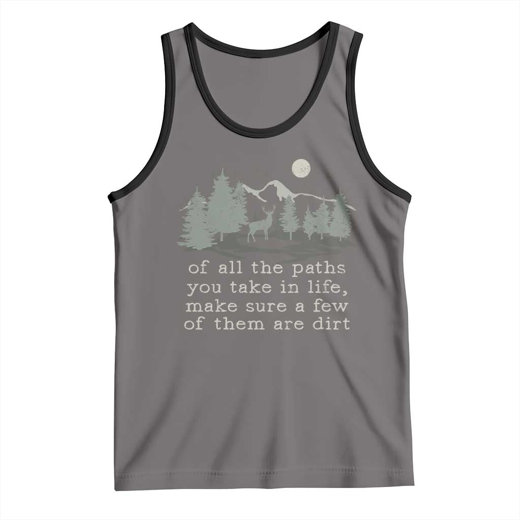 Retro Nature Wildlife Outdoor Tank Top Camping Forest Hiking Vintage - Wonder Print Shop
