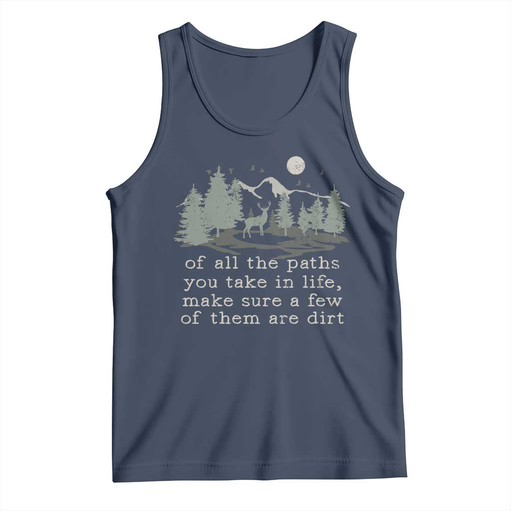 Retro Nature Wildlife Outdoor Tank Top Camping Forest Hiking Vintage - Wonder Print Shop