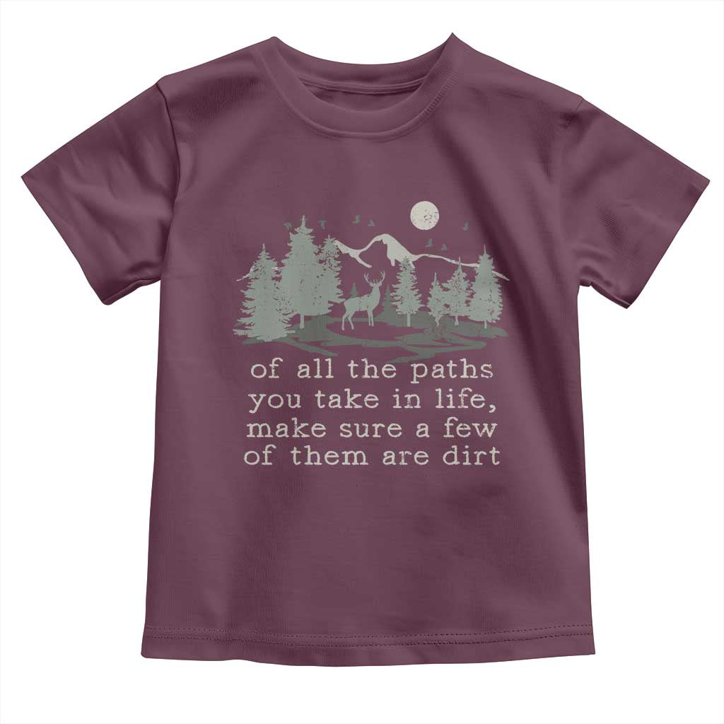 Retro Nature Wildlife Outdoor Toddler T Shirt Camping Forest Hiking Vintage - Wonder Print Shop