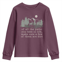 Retro Nature Wildlife Outdoor Youth Sweatshirt Camping Forest Hiking Vintage - Wonder Print Shop