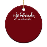 Lake Mode Ceramic Ornament Summer Vacation Outdoor Camping - Wonder Print Shop