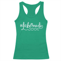 Lake Mode Racerback Tank Top Summer Vacation Outdoor Camping - Wonder Print Shop