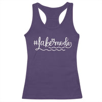 Lake Mode Racerback Tank Top Summer Vacation Outdoor Camping - Wonder Print Shop