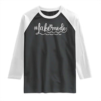 Lake Mode Raglan Shirt Summer Vacation Outdoor Camping - Wonder Print Shop