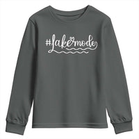 Lake Mode Youth Sweatshirt Summer Vacation Outdoor Camping - Wonder Print Shop