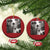 Cat Selfie With Bigfoot UFO Christmas Ornament Funny Cat Lover Gifts - Wonder Print Shop