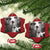 Cat Selfie With Bigfoot UFO Christmas Ornament Funny Cat Lover Gifts - Wonder Print Shop