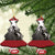Raccoon Selfie With Bigfoot UFO Christmas Ornament Funny Feral Lover Gifts - Wonder Print Shop