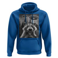 Racoon Meme Hoodie Selfie With Alien UFO - Wonder Print Shop