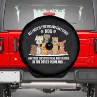 Funny Dog Lover Spare Tire Cover Fur Mama Dad Dog Rescue - Wonder Print Shop