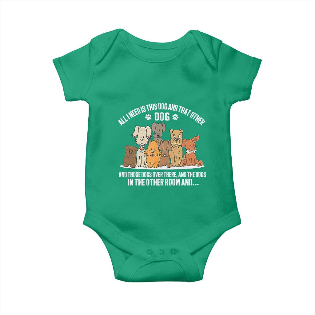 Funny Dog Lover Baby Onesie Fur Mama Dad Dog Rescue - Wonder Print Shop