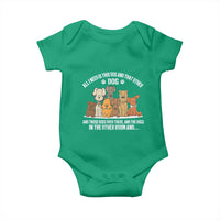Funny Dog Lover Baby Onesie Fur Mama Dad Dog Rescue - Wonder Print Shop