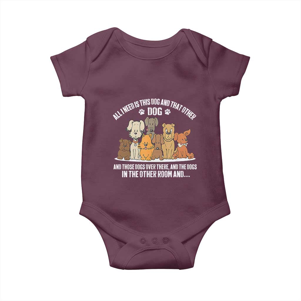 Funny Dog Lover Baby Onesie Fur Mama Dad Dog Rescue - Wonder Print Shop